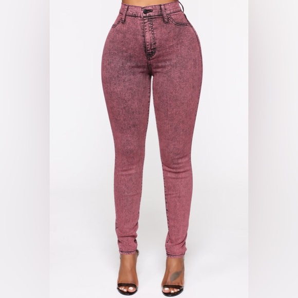Fashion Nova Jeans Fashion Nova Slow It Down High Rise Skinny
